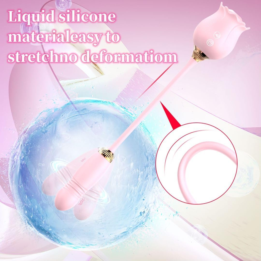 Multiple Modes Memory Function Deep Tissue Massage Powerful Silent Waterproof USB Rechargeable Ladies Gift Women'S Pleasure JQ100