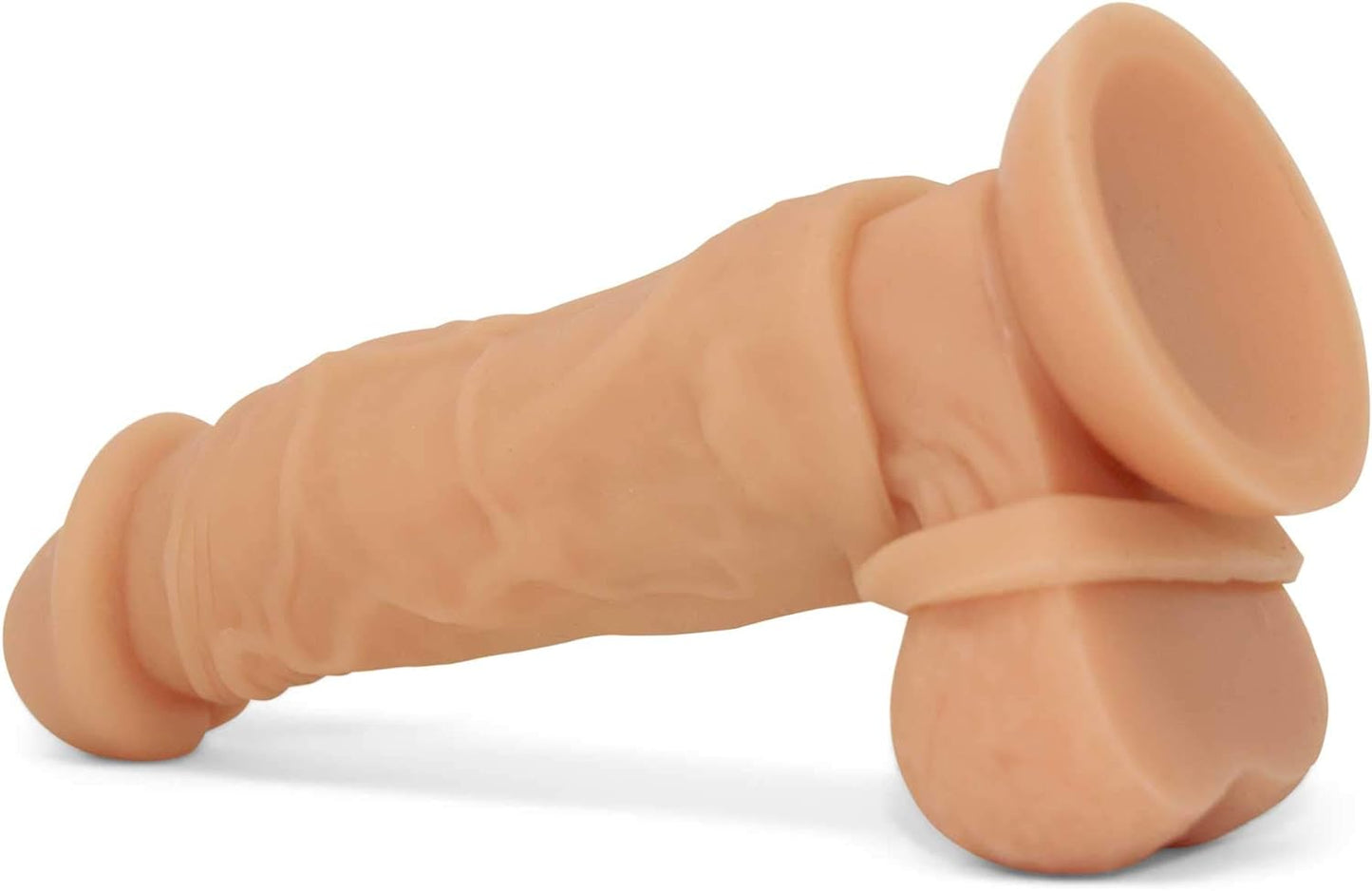 Natural Penis Extension Sleeve for Men by , 6.5 Inch Realistic Medical Grade Silicone Erection Enhancing Cock Sheath, Flesh Color