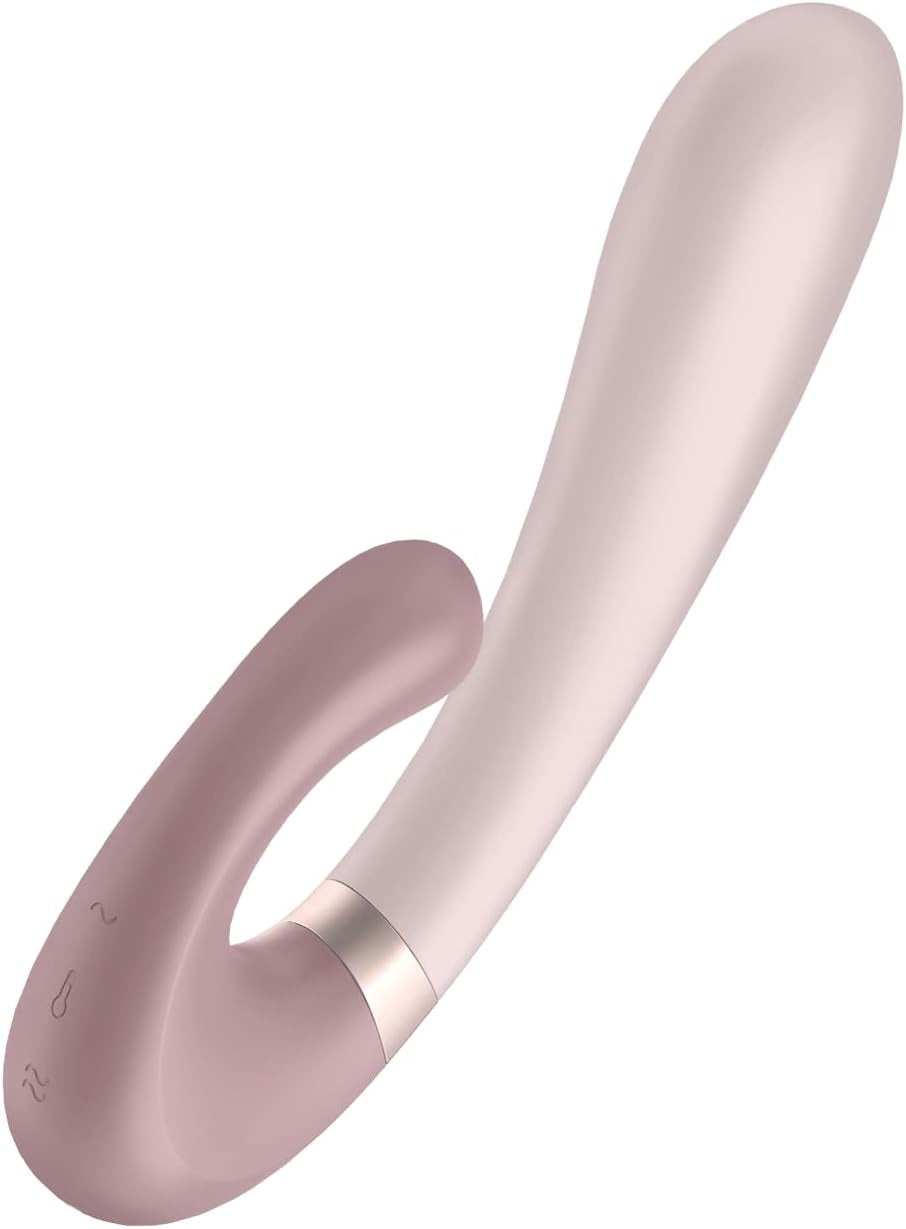 Heat Wave Rabbit Vibrator | Connect App | 2 Motors | Heat Function | Waterproof (IPX7) | Rechargeable Battery | Skin-Friendly Silicone