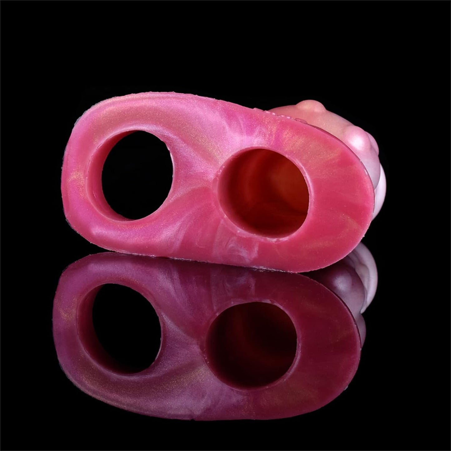 7.16" Monster Penis Sleeve Enlarger Silicone Penis Extension Sleeve with Cock Ring, Soft Men Penis Extender Cock Enlargement Male Adult Sex Toy