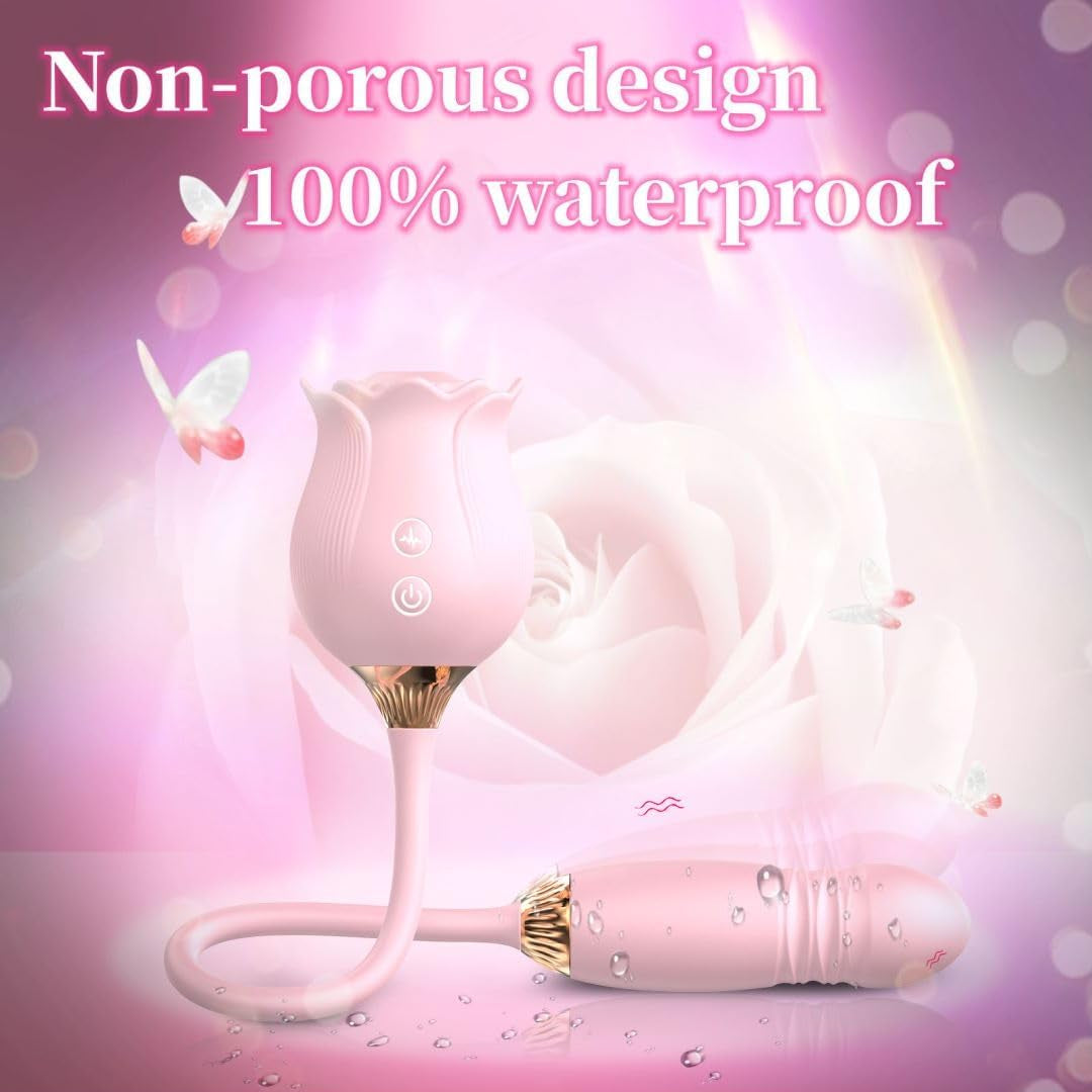 Multiple Modes Memory Function Deep Tissue Massage Powerful Silent Waterproof USB Rechargeable Ladies Gift Women'S Pleasure JQ100