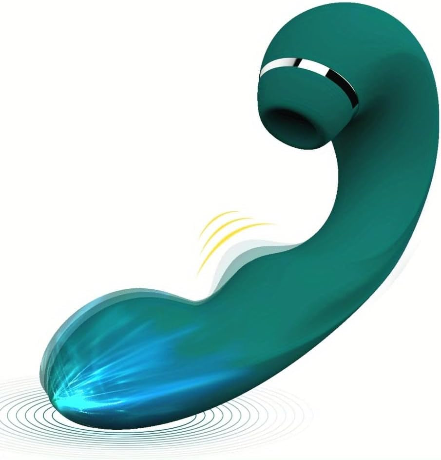 Female Masturbator 3 in 1 Clit Sucker Dildo G-Spot Vibrator Sucking Vibrators for Women Clitoral Stimulator Sex Toys