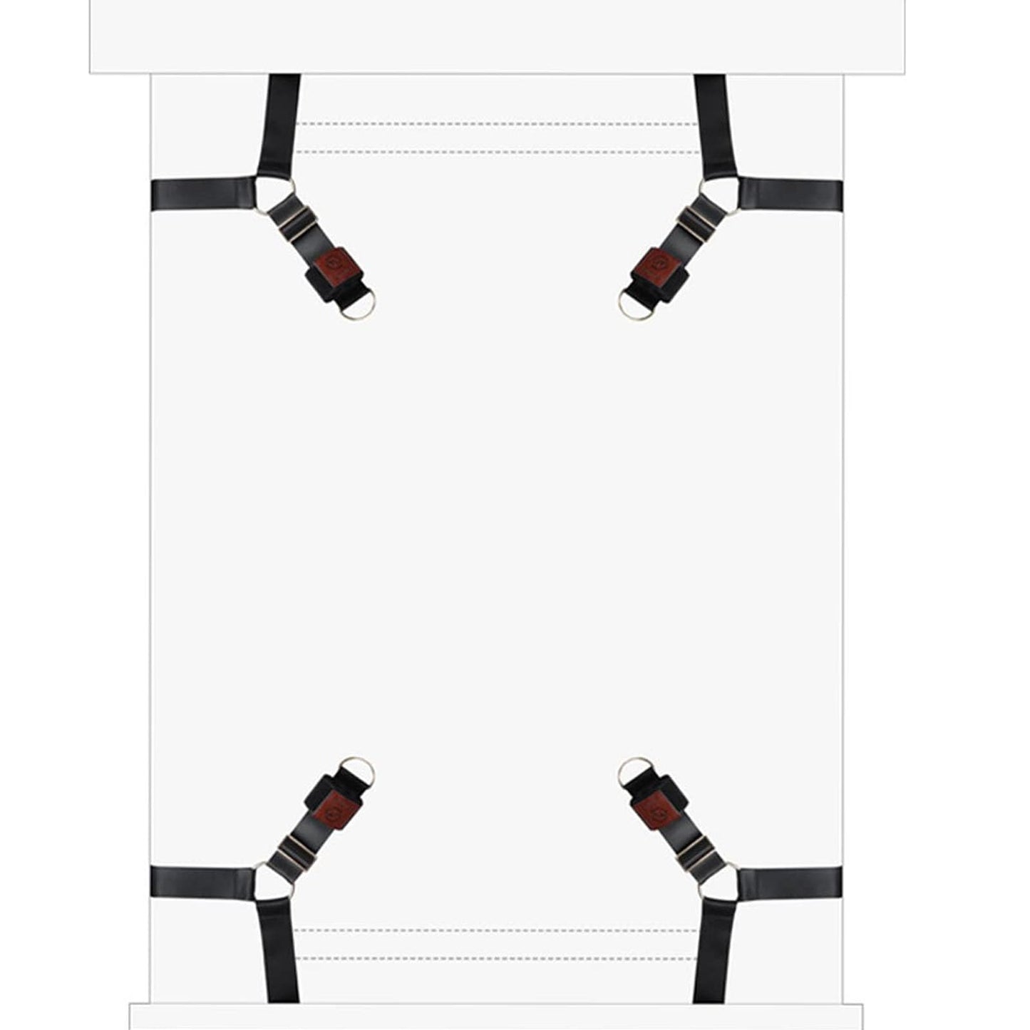 Sex Bondage BDSM Kit Bed Restraints Set, Super Easy Install Sex Rope Adjustable Straps, Sex Toys with Handcuffs Ankle Cuff for Adults Women Couples Game Pleasure,Quick 3-Minute Installation