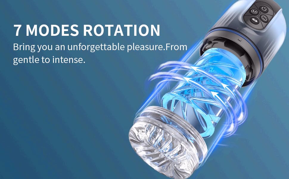 Masterburbter Automatic Cup for Men Waterproof Masterburbaters Male Pussy Pocket Quiet Powerful Underwear Masterburbaters Tight Sucking Machine for Rotating Masturbators Sex Toys