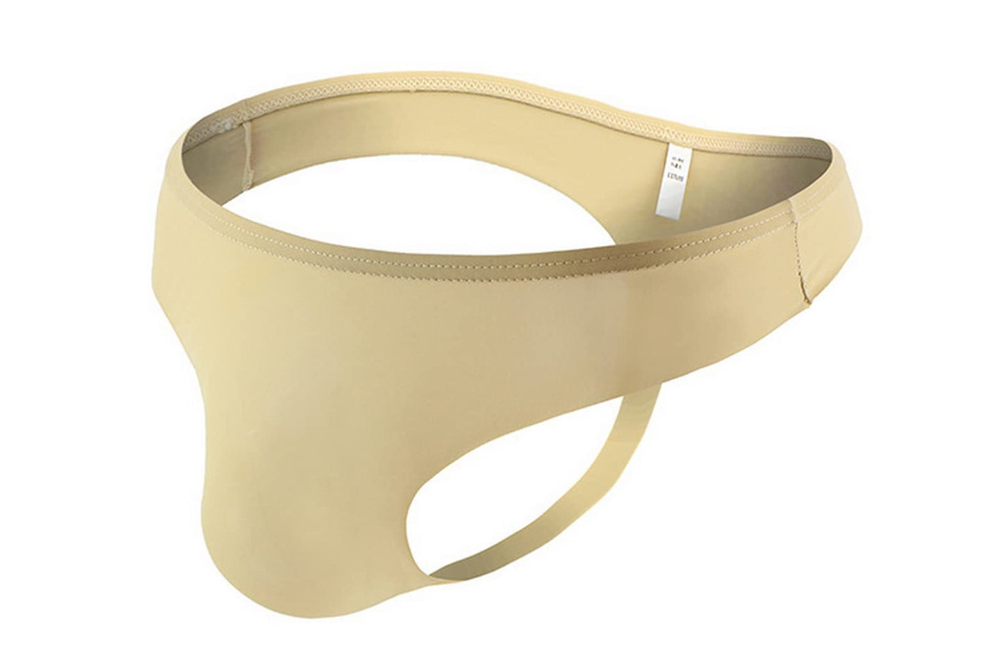 Faringoto Men's Low Rise Thong U-Shaped Convex Briefs, Soft and Comfortable Lightweight Breathable Underwear
