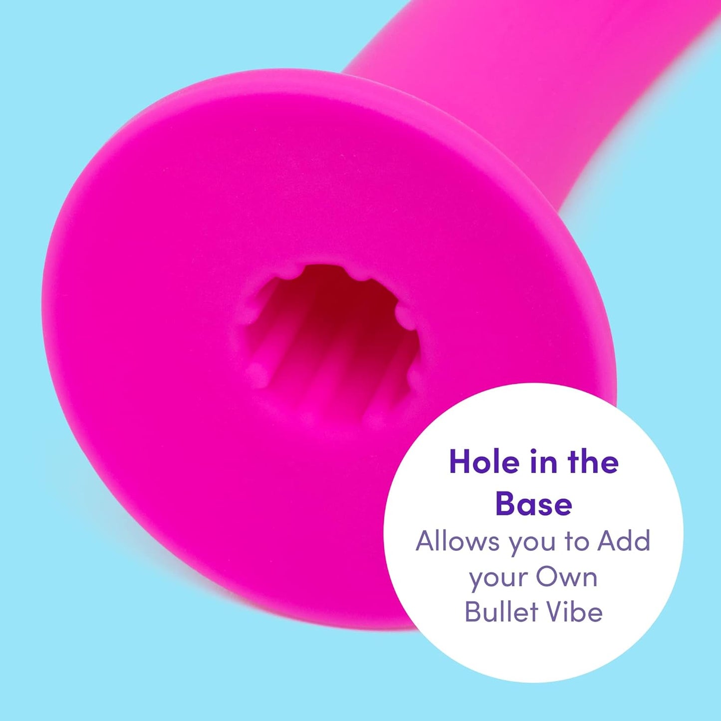 Curved Dildo - 6 Inch Silicone Suction Cup Dildo - Slim Flexible Anal Dildo - Harness Compatible Strap on Dildo - Adult Sex Toys for Men, Women & Couples - Waterproof - Pink