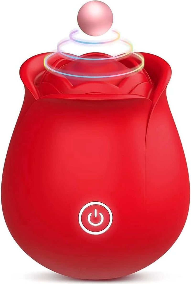 2024 New Upgrade Stimulator for Girls Ladies,Quiet Waterproof Massage Stick for Women G S-P-O-T_Vib-Rator Massager for Women USB Charging Gift for Her Rose -6