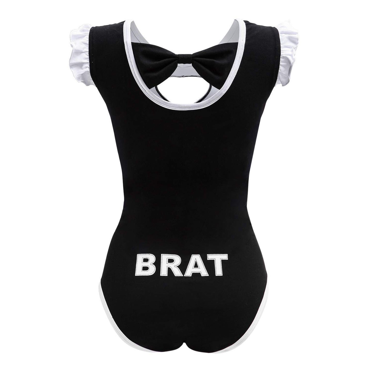 Littleforbig Cotton Romper Onesie Pajamas Bodysuit - Daddy's Secret Princess Skirt Set Black Brat 2XL