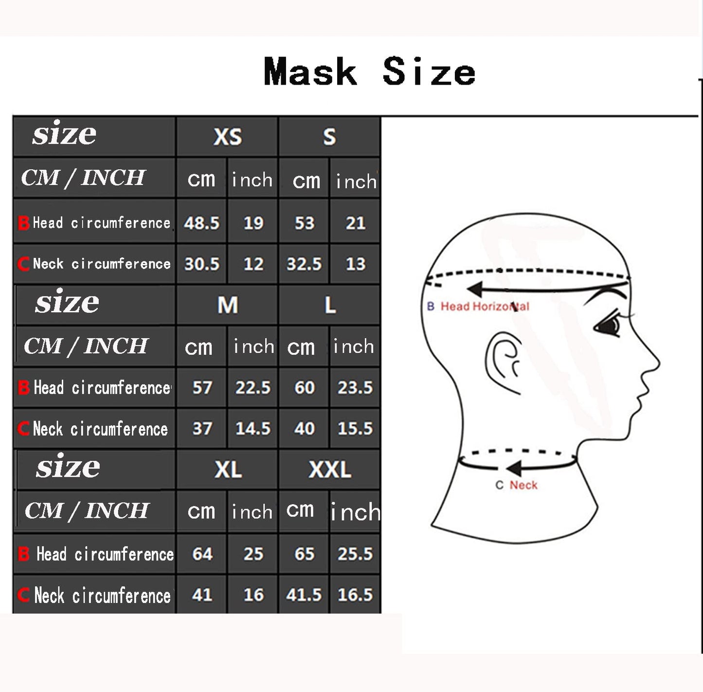 Latex Hood Rubber HeadMask,Latex Head Cover,Back Zipper,Natural latex Handmade for Unisex Cosplay Club Wear (M)