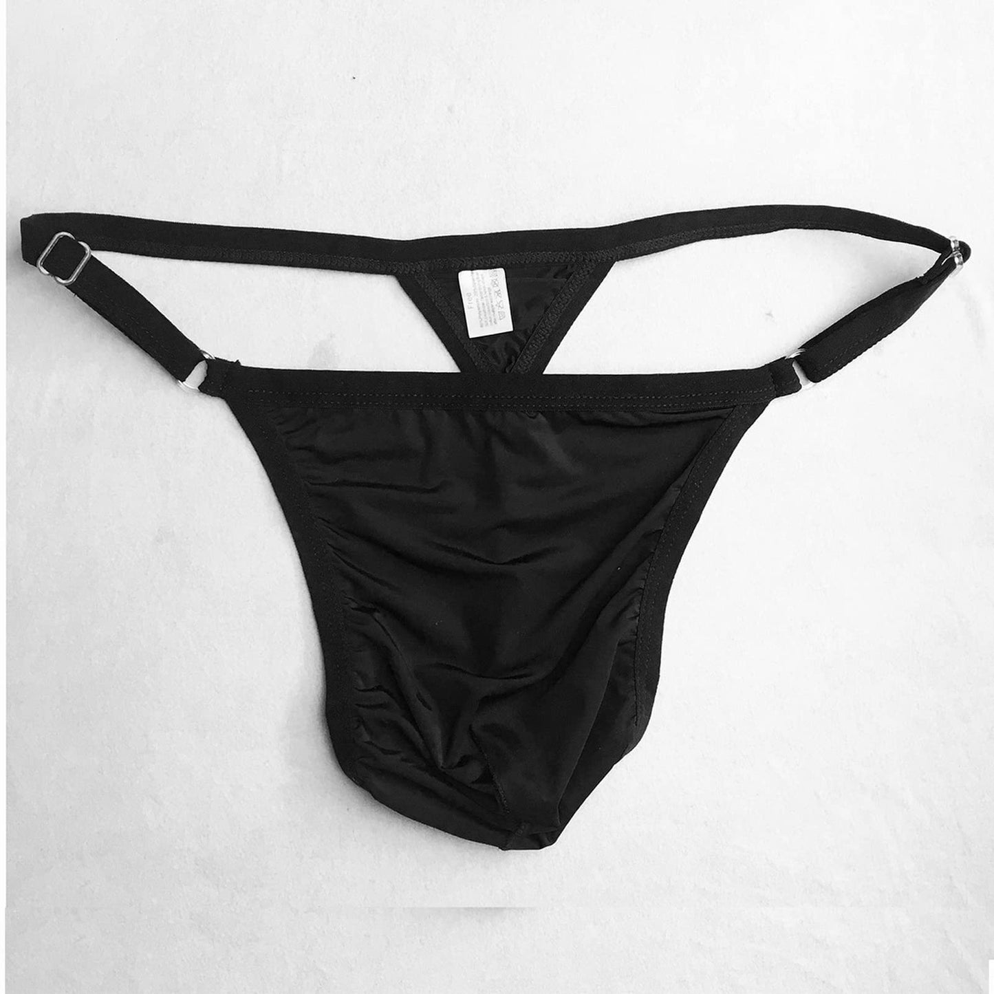 Faringoto Mens Thong Underwear Low Rise Thongs Panties Bikini Briefs