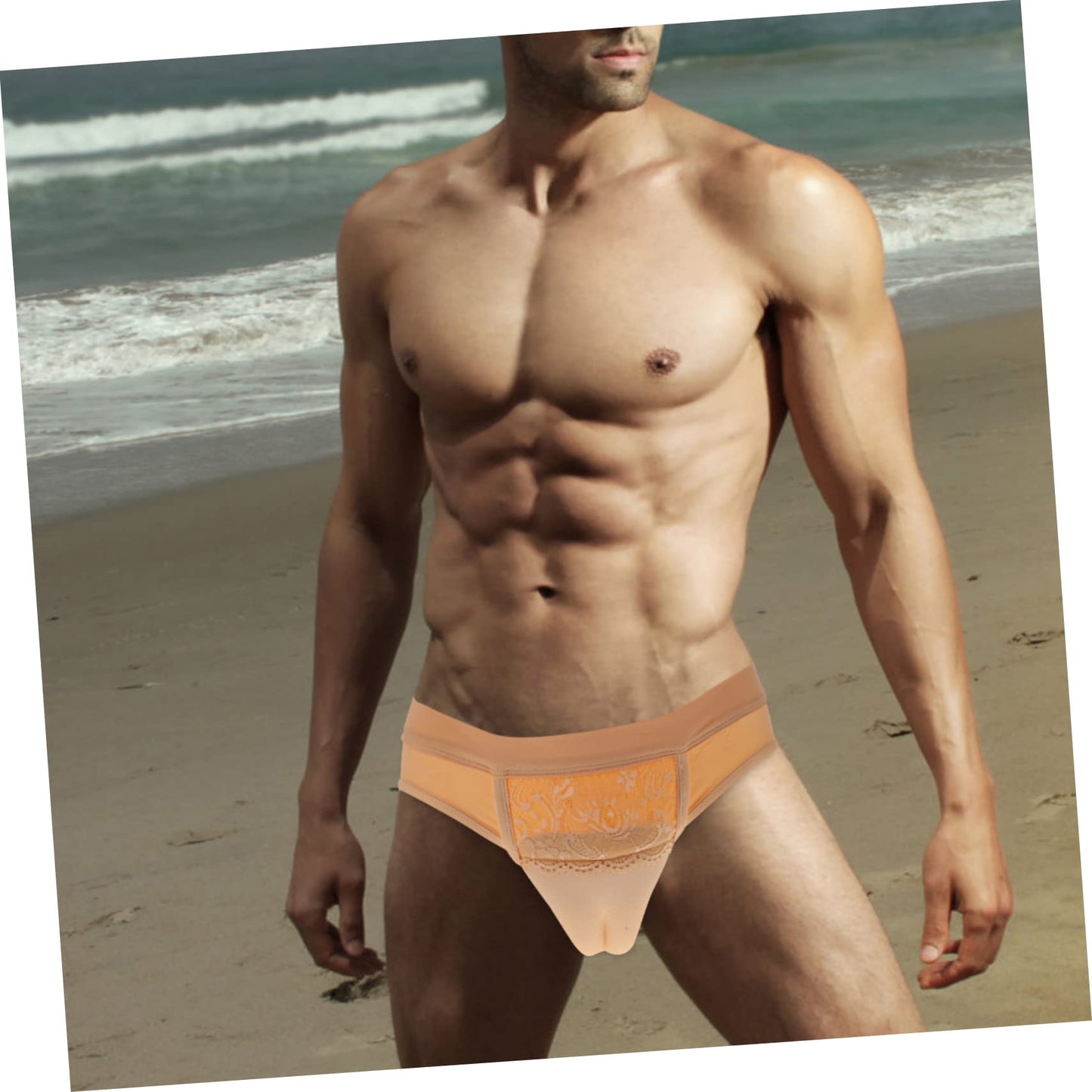 Healifty Male to Female Clothing Costumes Men Panties Mens Men Cotton Panties Thong Crossdressing Underpants Men Invisible Pants Supplies Transsexuals
