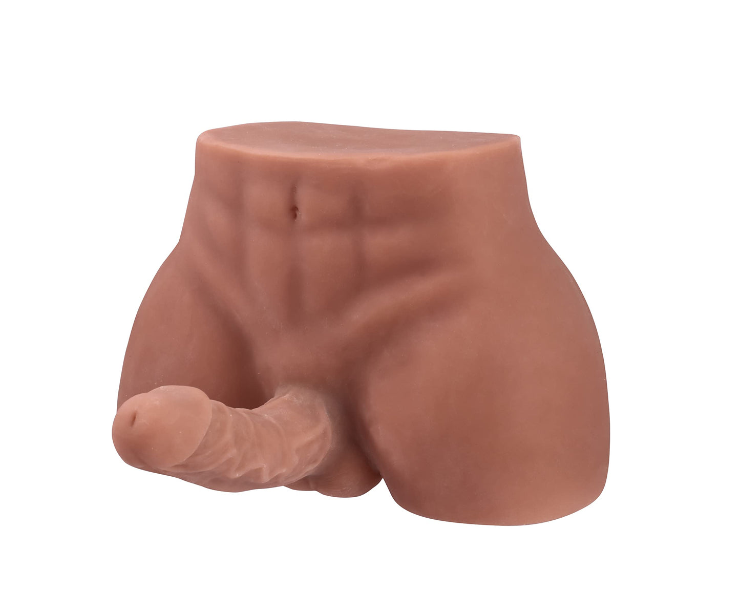 bsqipsd Adult Silicone Sex Dolls,Men's Penis Huge Dildos, Realistic Masturbator with Flexible Skin and Tight Anal Entry, Lifelike Sex Toys for Women ,Sexy Gifts for Men and Women(Brown)