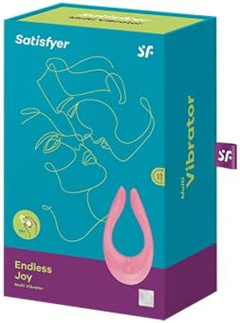 Endless Joy | Multivibrator | G-Spot | Clitoris Stimulation | 3 Strong Power Motors | 100 Vibration Combinations | 14+ Use Applications | Waterproof (IPX7) | Rechargeable Battery | Skin-Friendly Silicone
