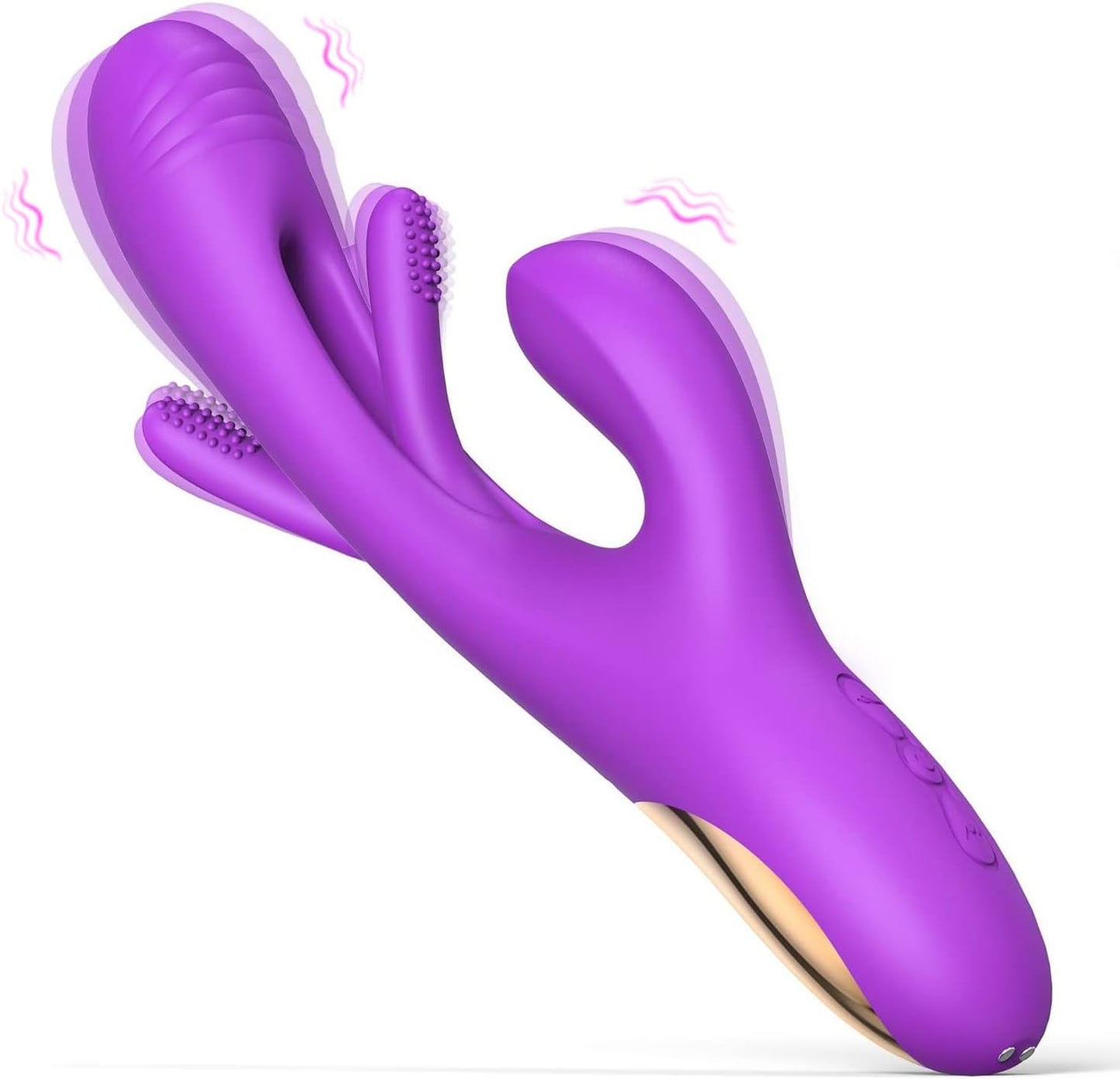 Flapping Vibrator for Women, G Spot Rabbit Vibrator with 7 Vibration 7 Flapping Modes, Sex Toys for Women, Clitoralis Vibrator for Clit Nipple Anal Stimulation, Rechargeable Adult Sex Toys for Women