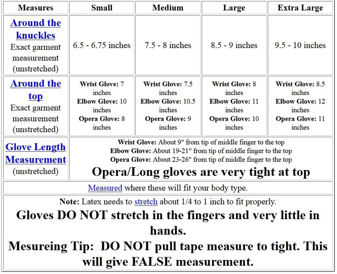 Latex Fingerless Long Gloves (Opera Length) Fetish - Black (X-Large)