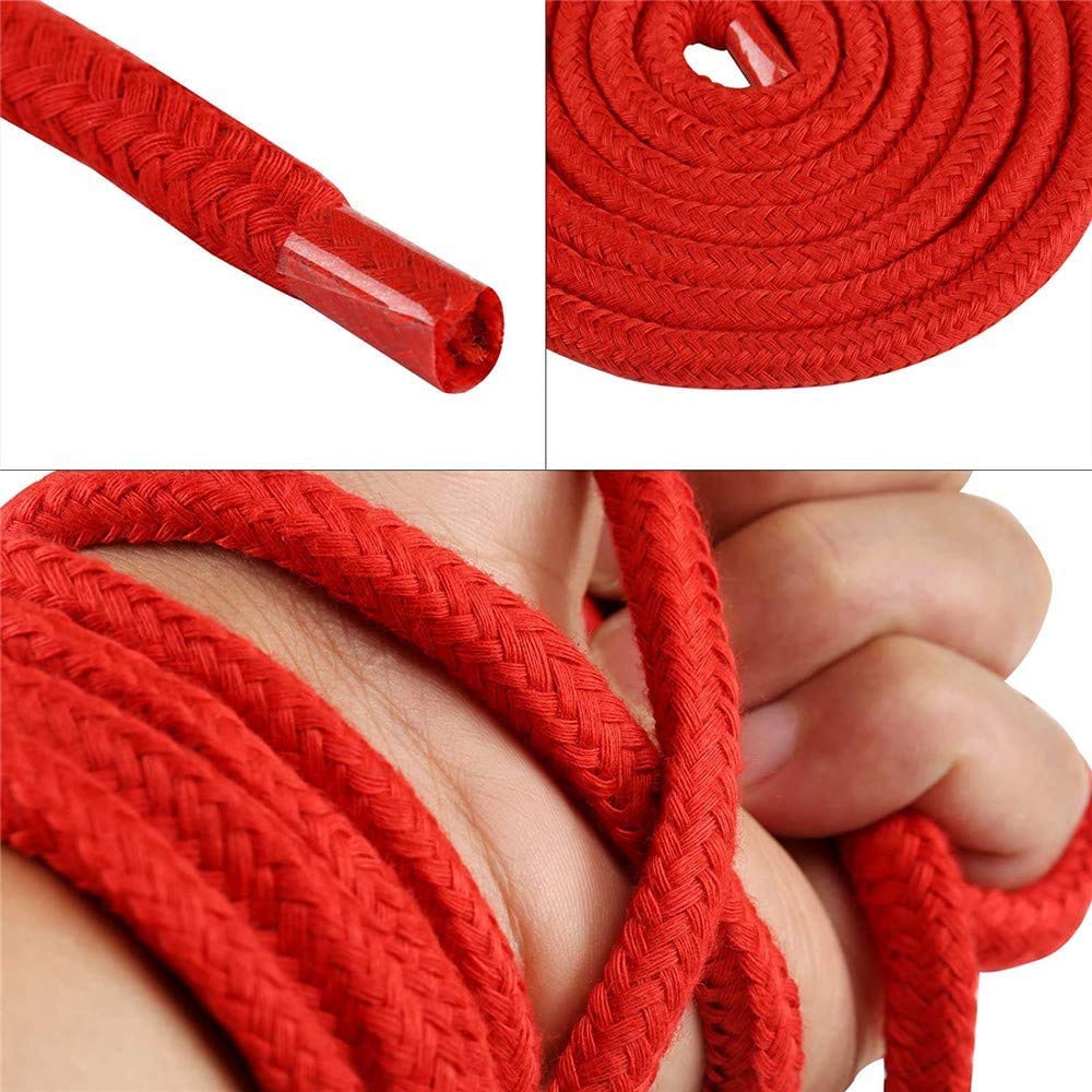 32 Feet/10m BDSM Bondage 3pack Soft Cotton Rope Sex Bondage Kit Sex Toys for Women Men and Couples (Red)