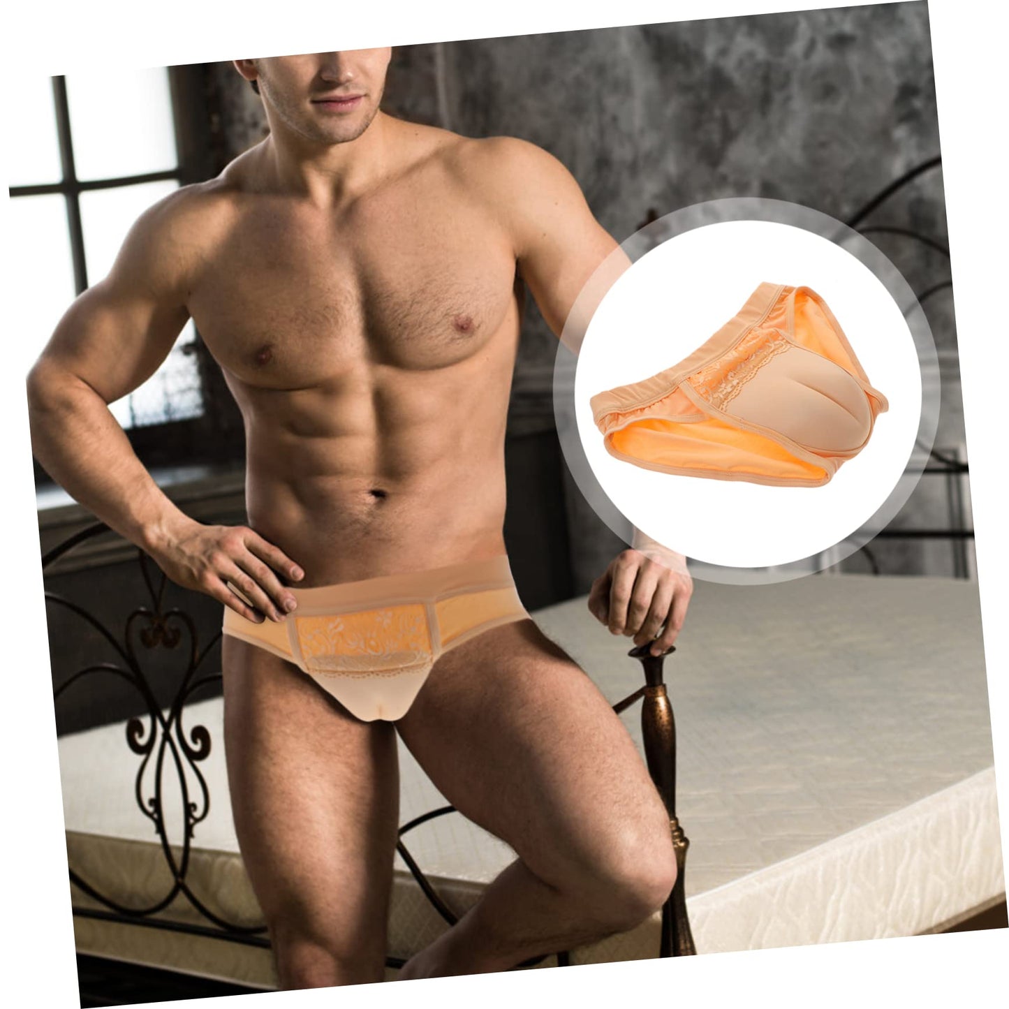 Healifty Male to Female Clothing Costumes Men Panties Mens Men Cotton Panties Thong Crossdressing Underpants Men Invisible Pants Supplies Transsexuals
