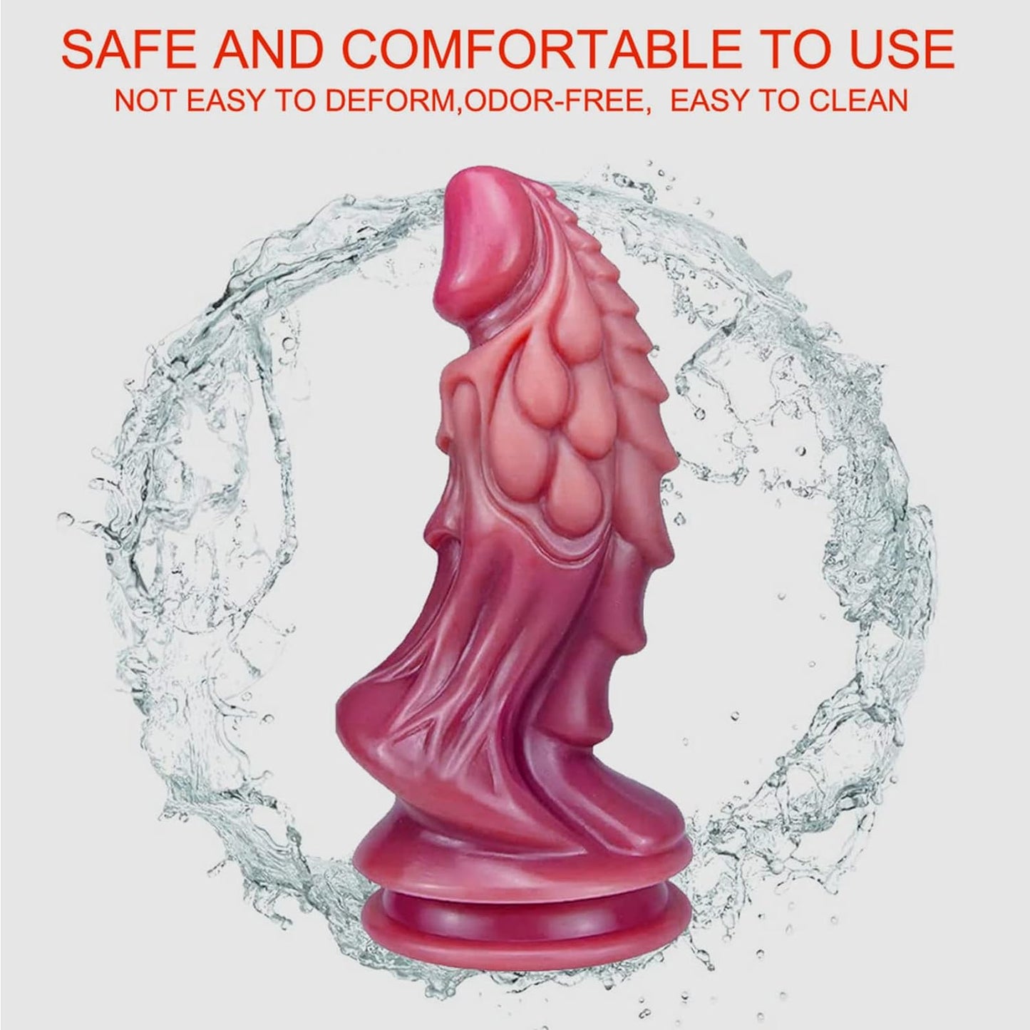 Realistic Big Dildo for Women - 7.5 Inches, Silicone, Waterproof, G-Spot & Anal Sex Toy, Soft Texture, Skinny & Flexible, Suitable for Women'S Big Toys, Couples' Games