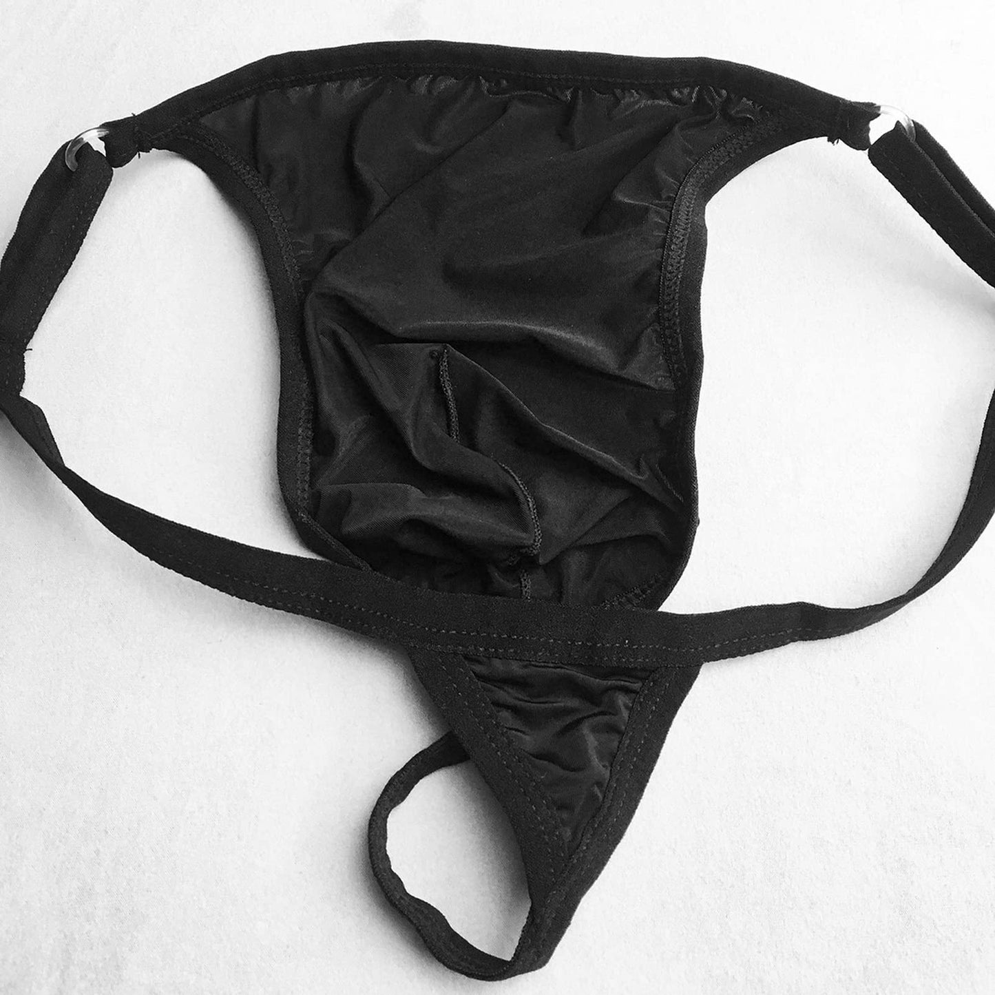 Faringoto Mens Thong Underwear Low Rise Thongs Panties Bikini Briefs