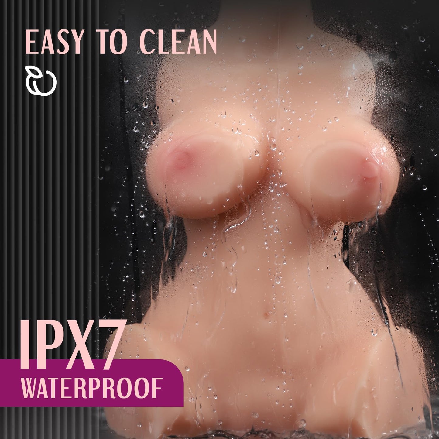 13.2LB Vibrating Sex Doll Male Masturbator - 12 Vibration Modes Sex Dolls, 4in1 Sex Toys for Men Pocket Pussy Ass with Big Boobs Vagina and Anal, Adult Toys Lifelike Torso Doll Hands Free Male Sex Toy