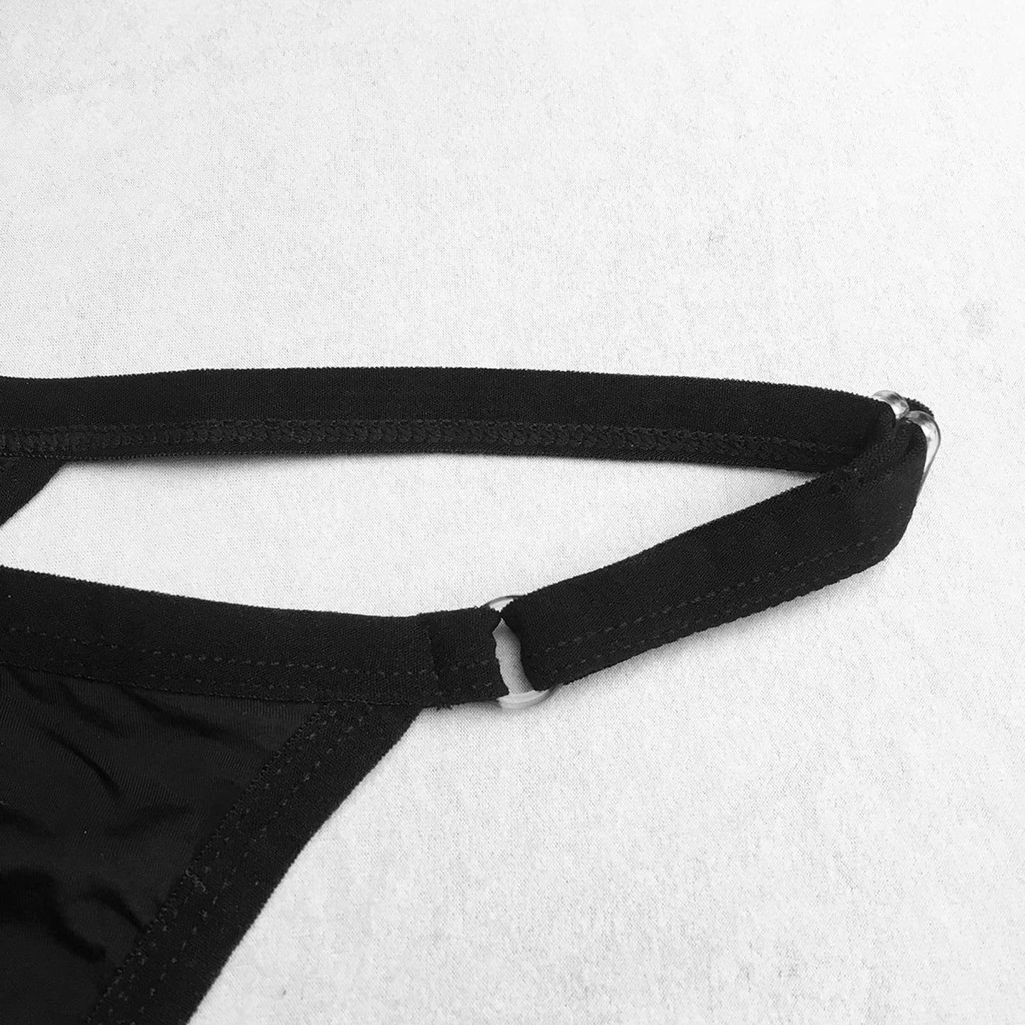 Faringoto Mens Thong Underwear Low Rise Thongs Panties Bikini Briefs