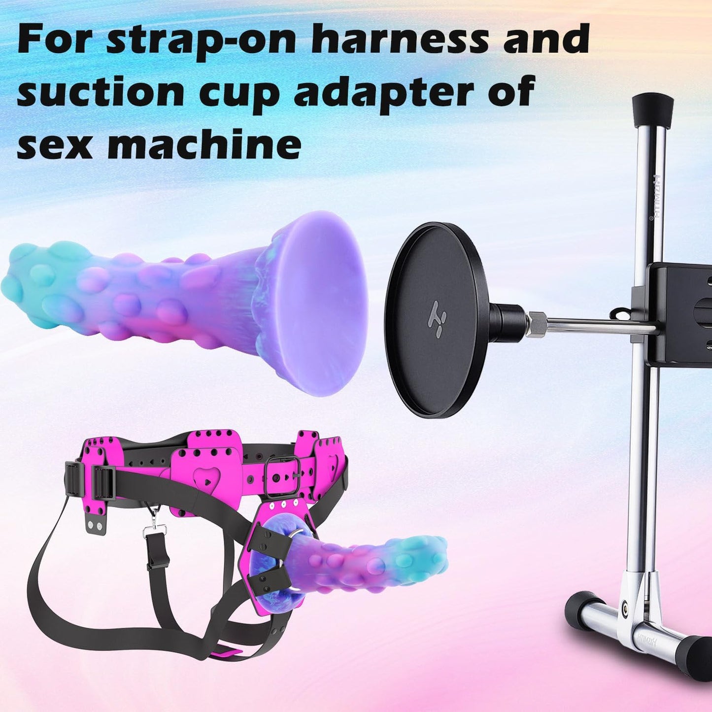 Monster Dildo Fantasy Dildo Slim Beginner Dildo, Lifelike Soft Silicone Knot Thin Dildos, Realistic Small Penis with Suction Cup, Sex Toys for Men and Women