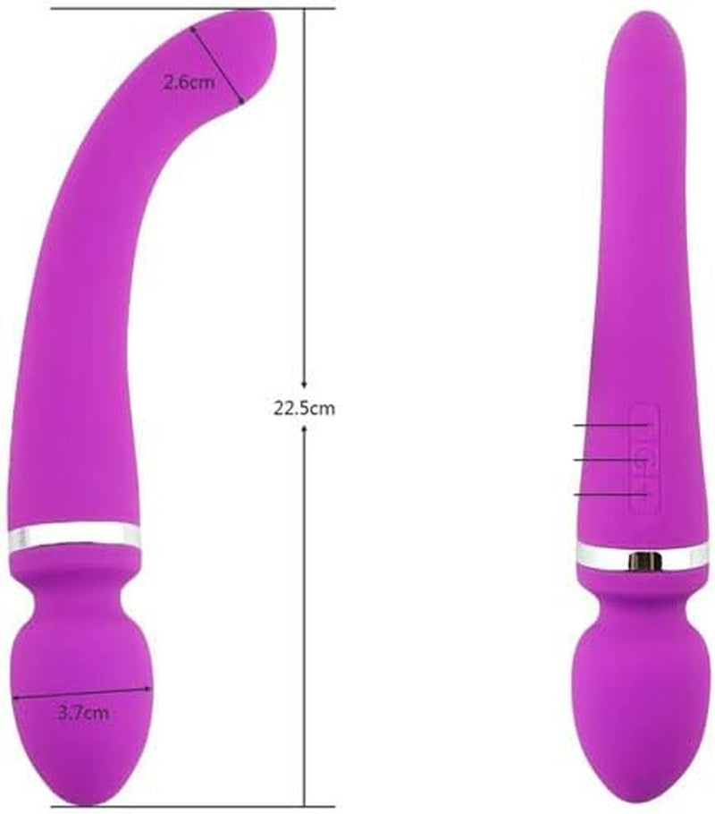 Mini Size Handheld Portable Pocket Bullet Tool Portable Soft Toys for Women Pleasure, Electric 10 Modes Quiet Waterproof Bullet Rod Powerful Stick for Neck, Head, Foot Massage Relax (Purple)