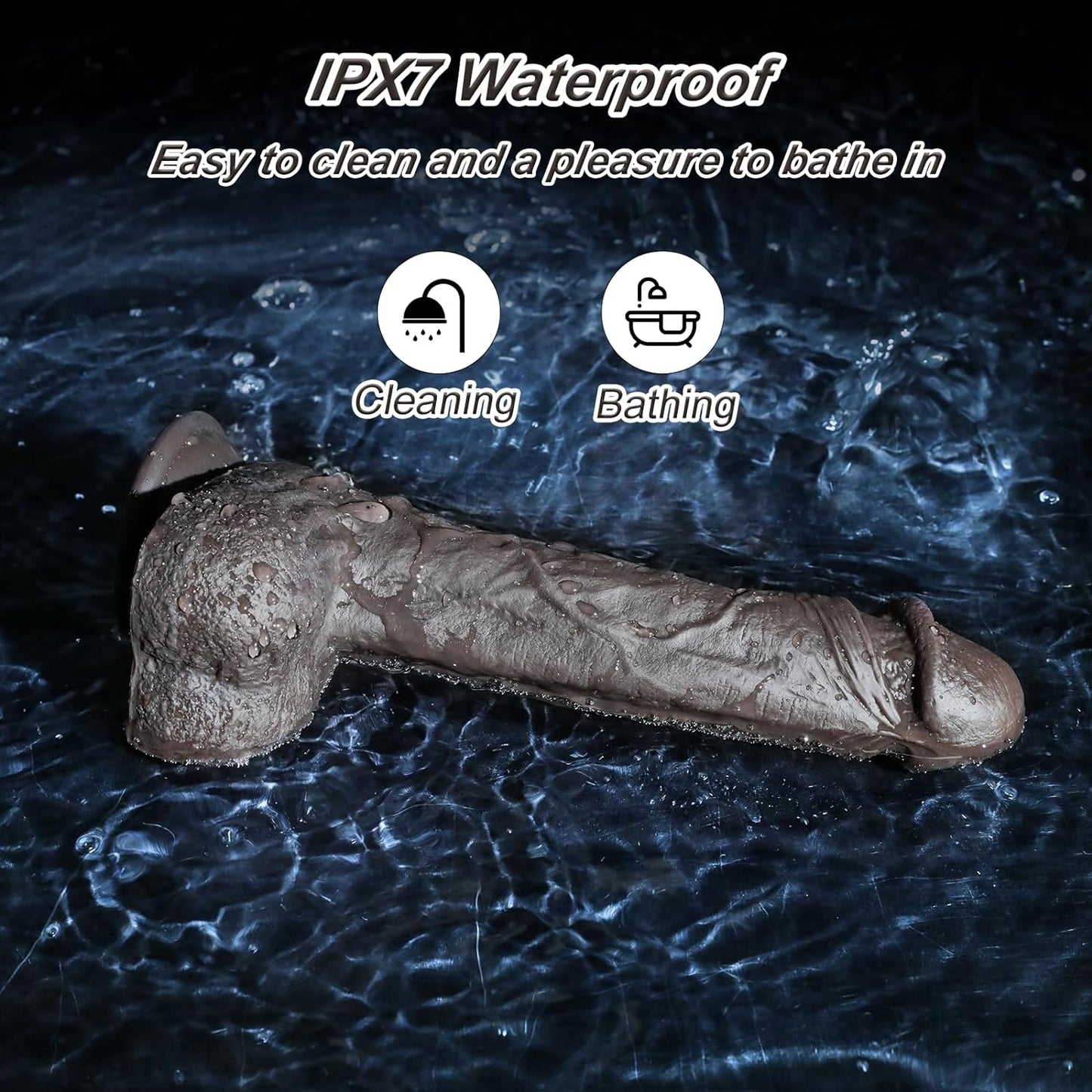 Thrusting Rotating G Spot Dildo Vibrator Sex Toys - Realistic Lifelike Silicone Suction Cup Thick Huge Dildos with 10 Modes for Anal Vagina Stimulation, Adult Female Sex Toys & Games for Women Couples