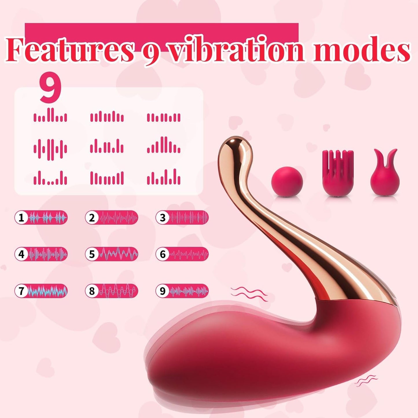 Cell Phone Remote Control Adult Toys Female Tool Happy Soft Silicone Waterproof Powerful Tool 10 Powerful Modes Whispering Mute - B418U02
