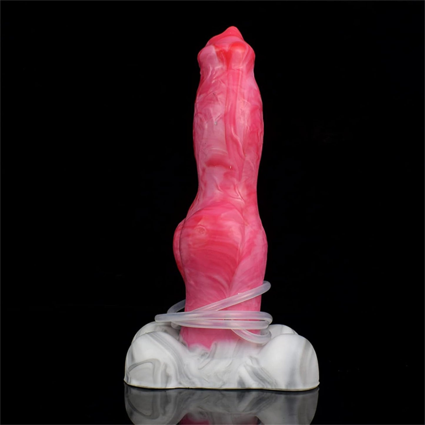 Lifelike Dog Dildo Ejaculating Squirting Dildo with Suction Cup 9Inch Silicone Anal Animal Dildos