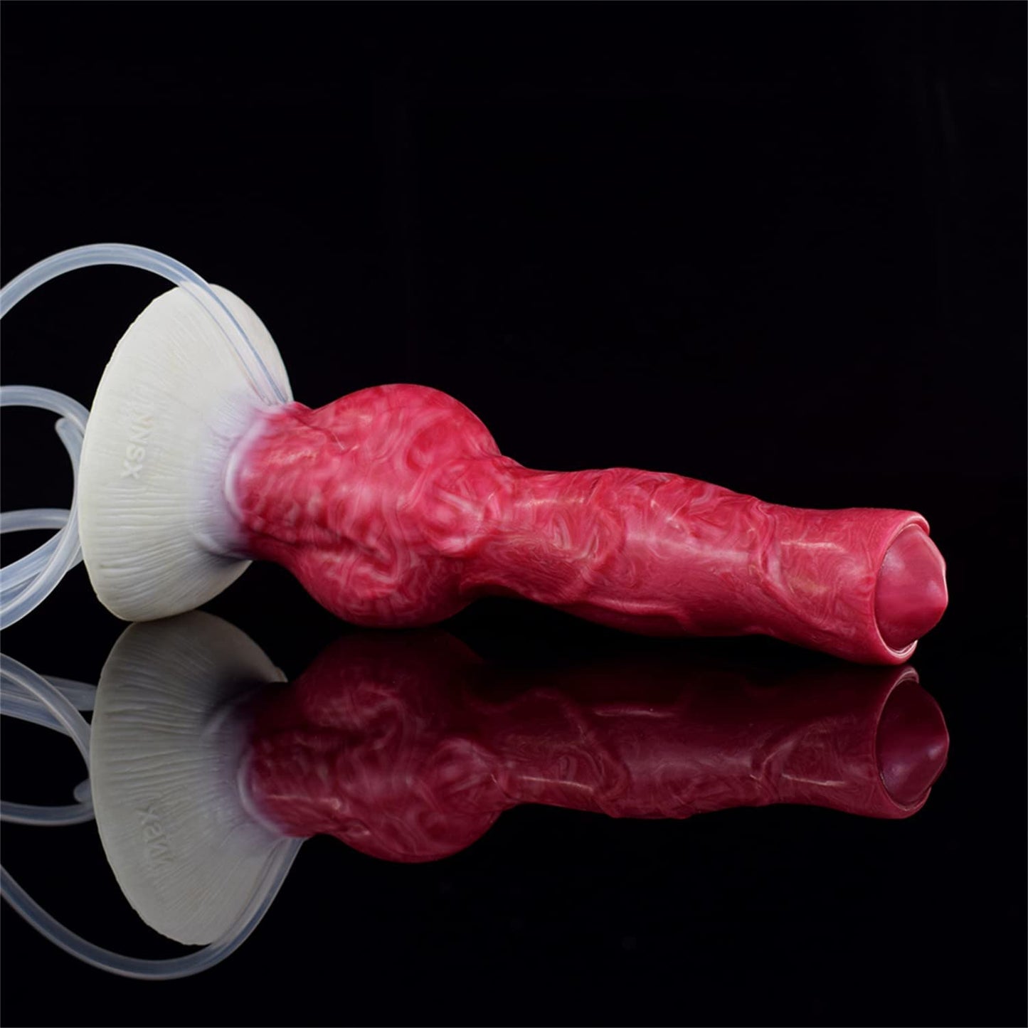 Lifelike Squirting Animal Dildo with Suction Cup Ejaculating Silicone Dog Dildos Anal Adult Sex Toys 8Inches