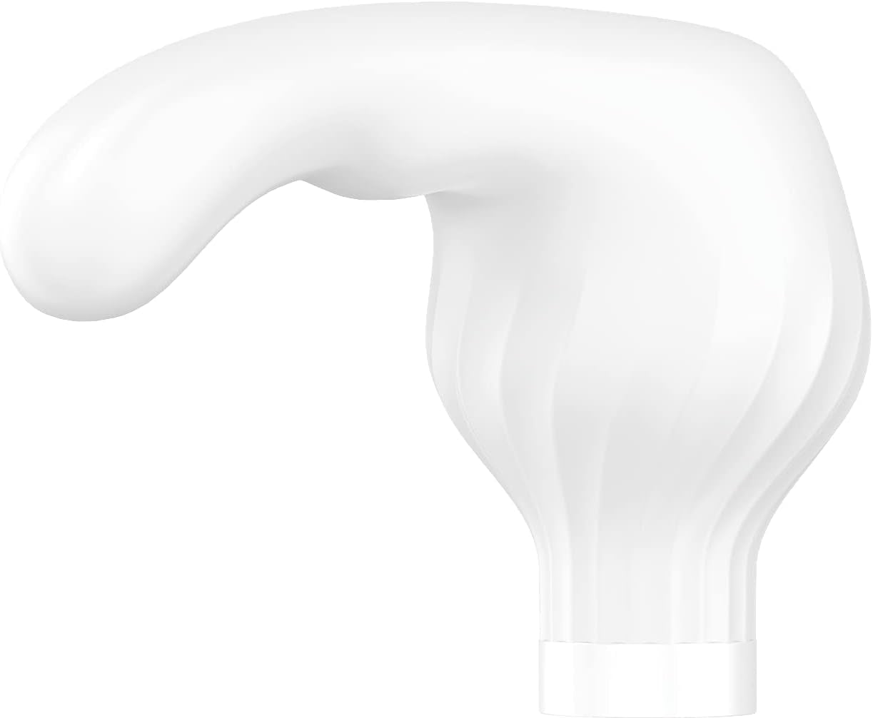 Double Wand-Er | Vibrator | XXL Size | Personal Massager | Full Body | Connect App | G-Spot | Clitoris Stimulation | 2 Interchangeable Heads | Waterproof (IPX7) | Rechargeable Battery | Skin-Friendly Silicone