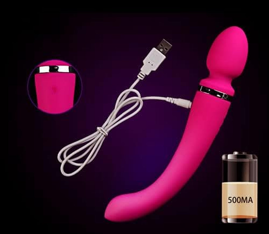 Mini Size Handheld Portable Pocket Bullet Tool Portable Soft Toys for Women Pleasure, Electric 10 Modes Quiet Waterproof Bullet Rod Powerful Stick for Neck, Head, Foot Massage Relax (Purple)