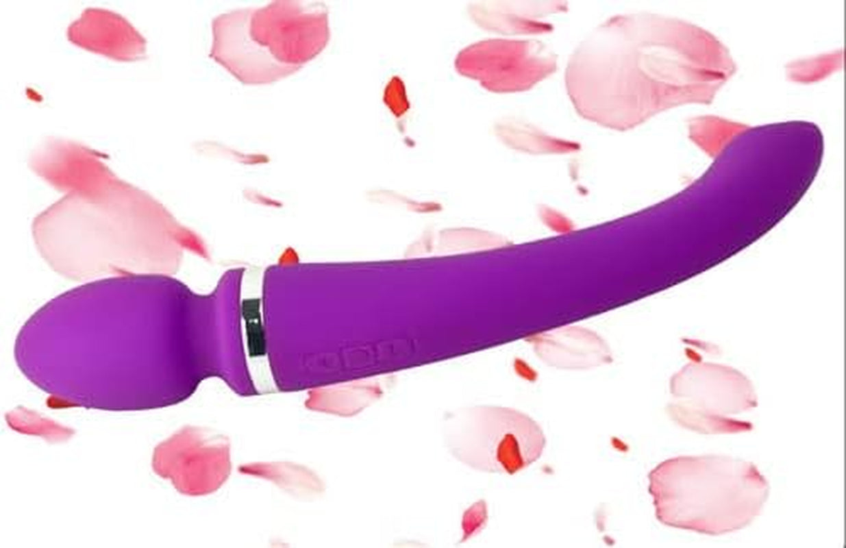 Mini Size Handheld Portable Pocket Bullet Tool Portable Soft Toys for Women Pleasure, Electric 10 Modes Quiet Waterproof Bullet Rod Powerful Stick for Neck, Head, Foot Massage Relax (Purple)