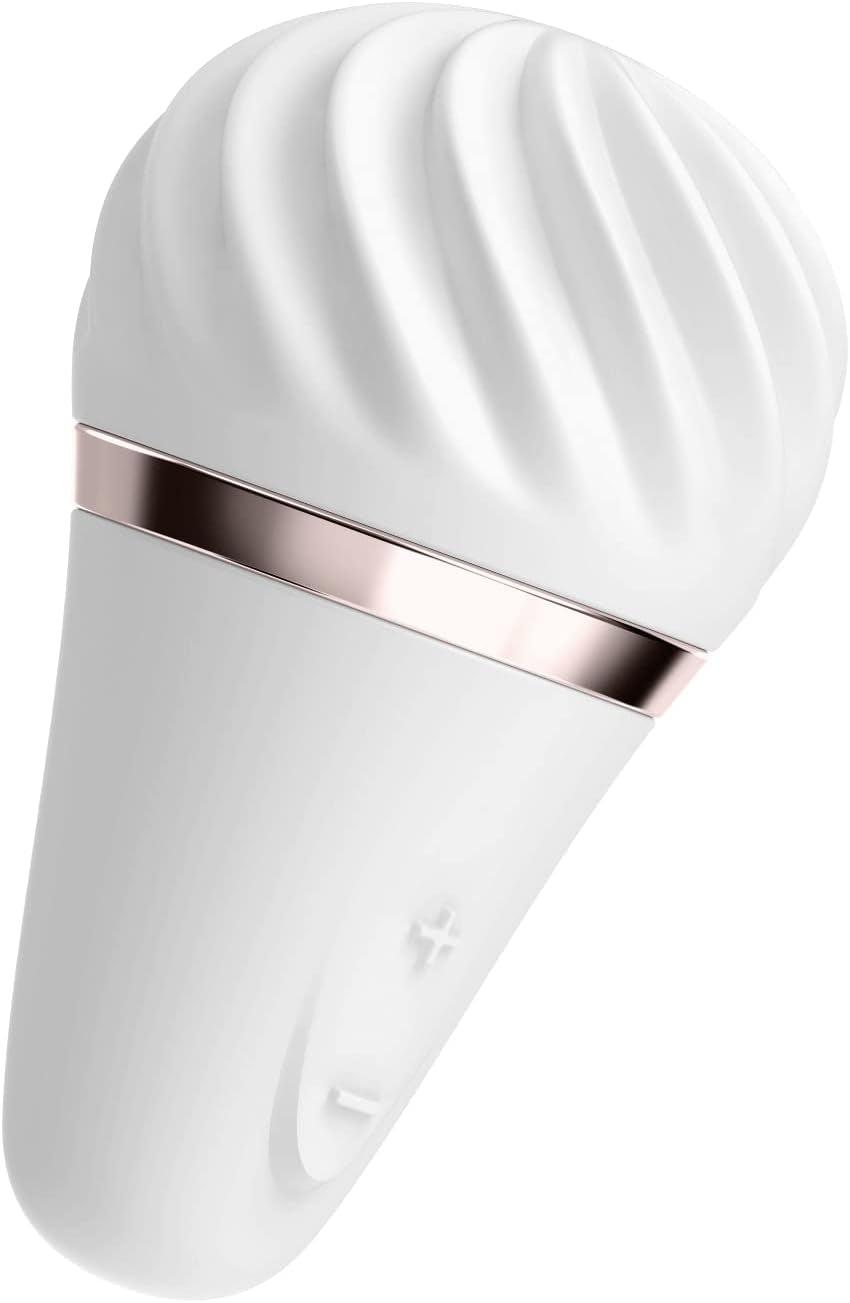 Little Wand Lay-On Vibrator - Powerful Vibrating Clitoral Stimulator, Personal Massager for Stimulation of Clitoris and Erogenous Zones - Soft Silicone, Waterproof, Rechargeable