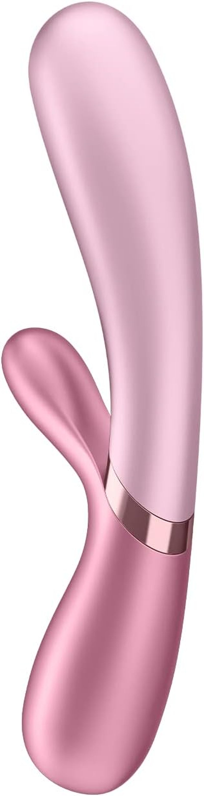 Hot Lover | Rabbit Vibrator | 2 Motors | Heat Function | 20 Cm | Waterproof (IPX7) | Rechargeable Battery | Skin-Friendly Silicone