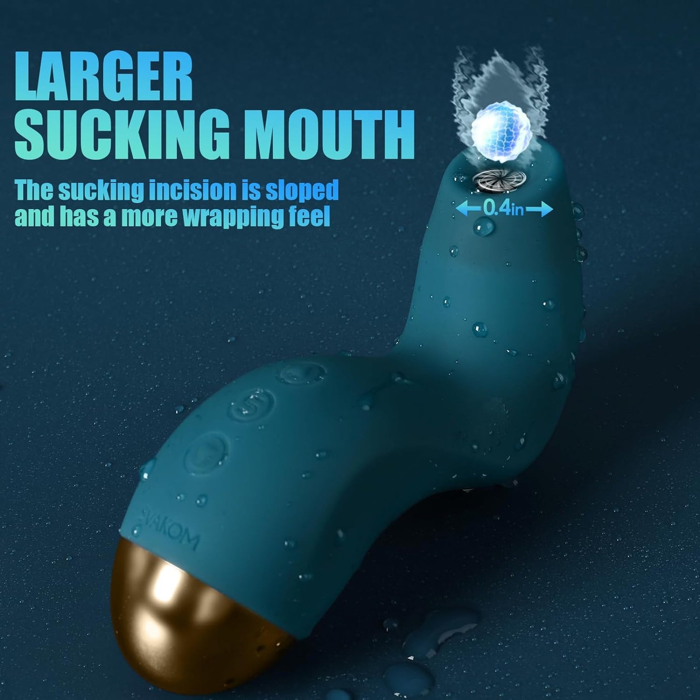Clitoral Sucking Sex Toy for Woman - Pulse Pure Clit Stimulator Nipples Sucker with 5 Modes 3 Intensity - Rose Toy Personal Massager Vibrator Adult Sensory Toys & Games