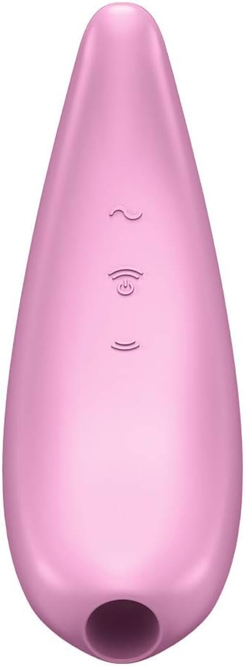 Curvy 3+ | Air-Pulse Clitoris Stimulating Vibrator | Connect App | 2 Motors | Clitoral Sucking Pressure-Wave Technology & Vibration | Waterproof (IPX7) | Rechargeable Battery | Skin-Friendly Silicone