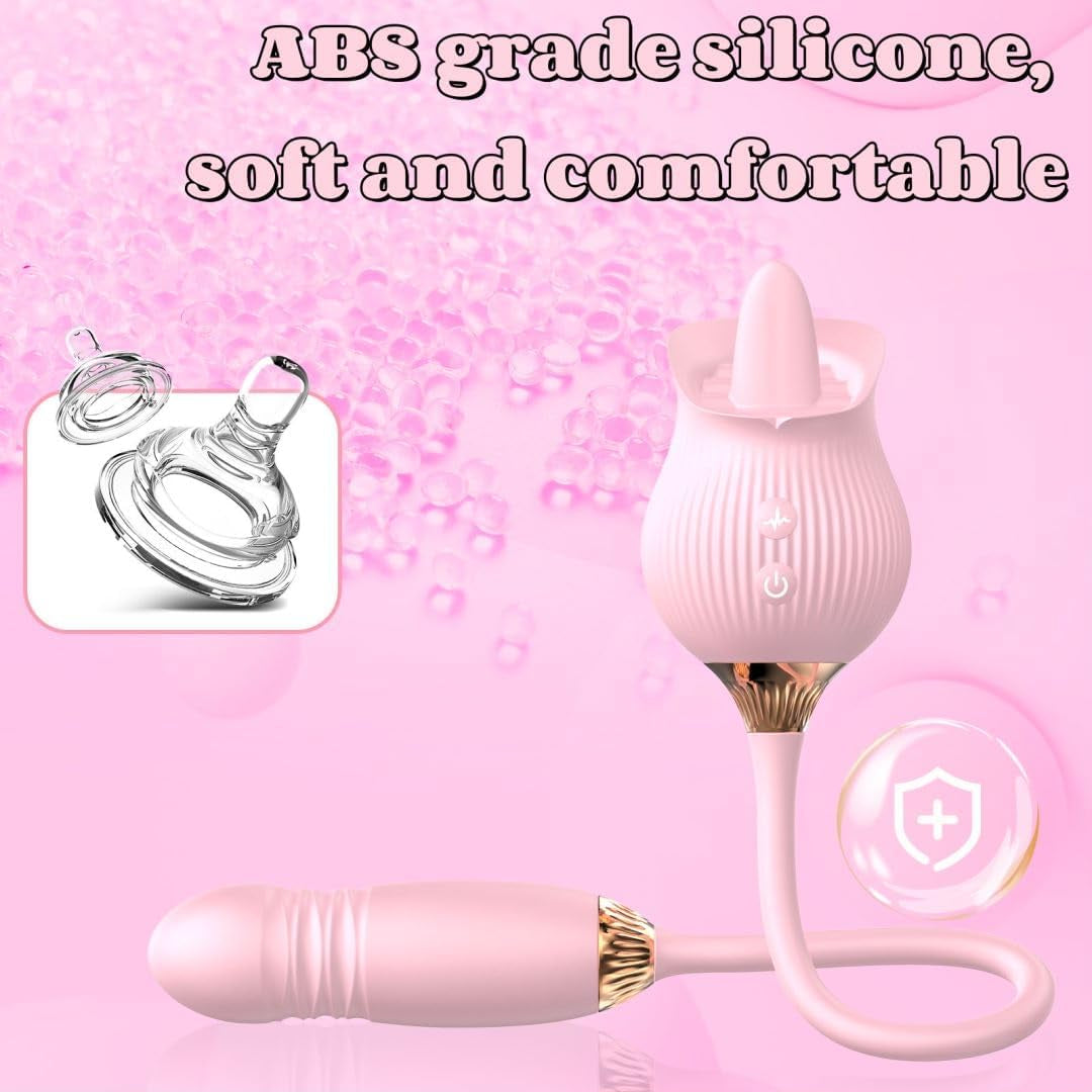 2024 Rose New Roses for Women Toy Versatile Waterproof Silent USB Charging Pleasure 2Cjv-C28