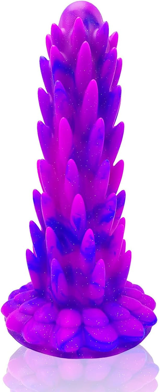 Dragon Dildo for Women, Gode Dragon Pour Adulte, Gode Monstre Réaliste Avec Des Barbes Et Des Ventouses Puissantes, Énorme Bouchon Anal En Silicone Pour Le Point G Prostate, Stimulateur Masturbateur SM Jouets Sexuels