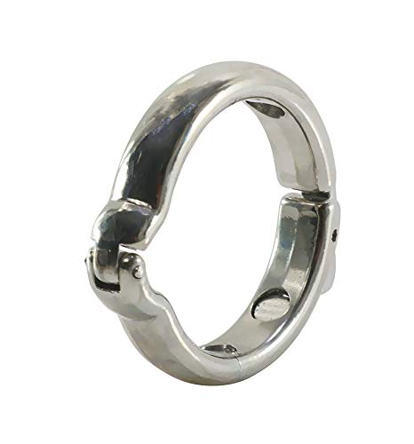 Adjustable Size (27-30mm) Stainless Steel Metal Ring Men's Recovery Ring -