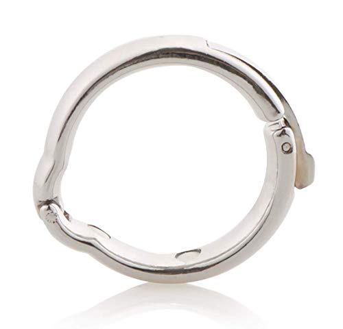 Adjustable Size (27-30mm) Stainless Steel Metal Ring Men's Recovery Ring -