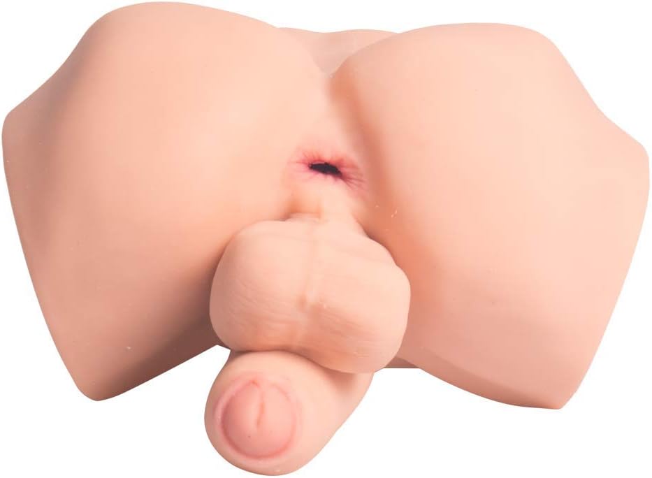 3D Silicone Sex Doll Reality Male Love Doll Torso Male Fake Penis Real Butt Tight Anus Injection Adult Sex Toy Woman