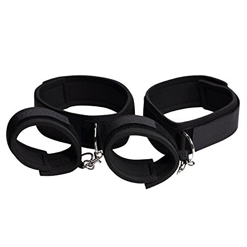 Sex Restrain Bondage BDSM Set Sex Toys Padded Wrist Thigh Cuffs, Sex Toy for Women Adjustable Handcuffs Leg Straps Sexy Slave Beginner Kit SM Games Play for Couples