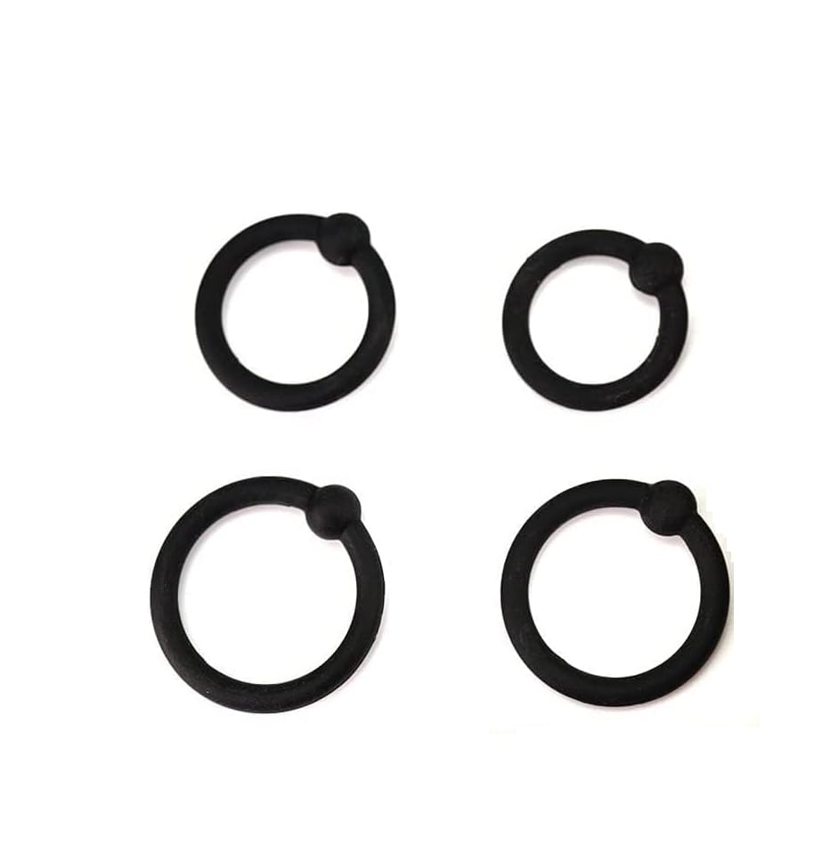 New Silicone Cock Ring Kit Erection Enhancing Pack Black, Soft Stretchy Portable Penis Ring Set, Last Longer and Get Harder for Men Couples Women Hoodies