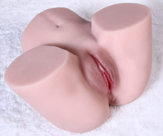 5.5LB Sex Doll Pocket Pussy Ass with Realistic Vagina Anus Sex, Sex Dolls Adult Toys Female Body Torso Love Doll Male Sex Toy for Men (8.6 X 7.1 X 4.7 Inch)