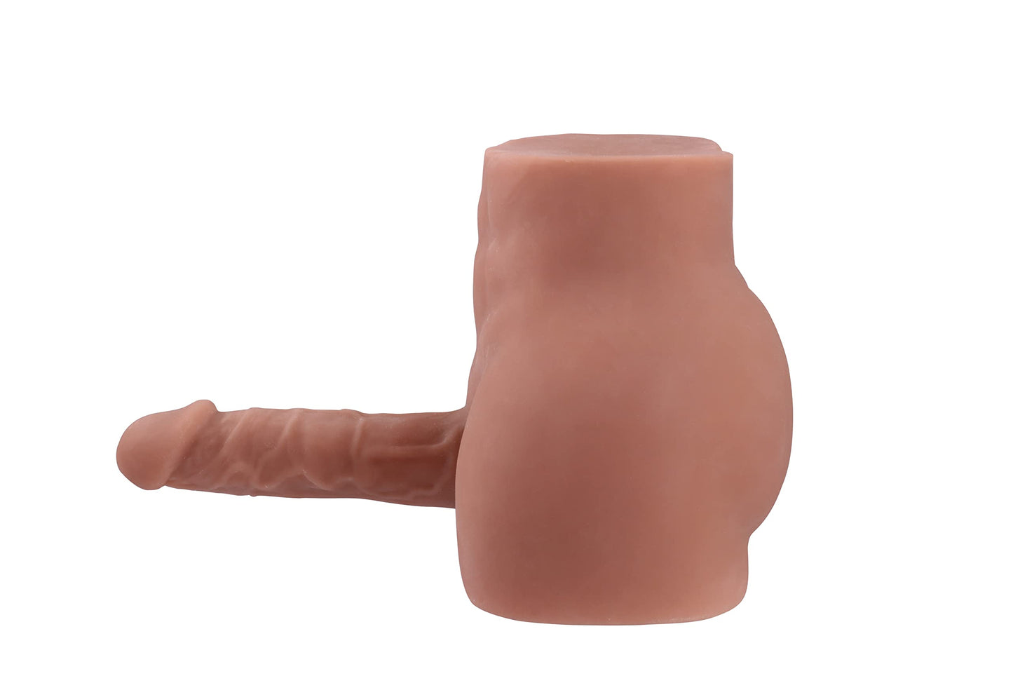 bsqipsd Adult Silicone Sex Dolls，Men's Penis Huge Dildos, Realistic Masturbator with Flexible Skin and Tight Anal Entry, Lifelike Sex Toys for Women ，Sexy Gifts for Men and Women(Brown）