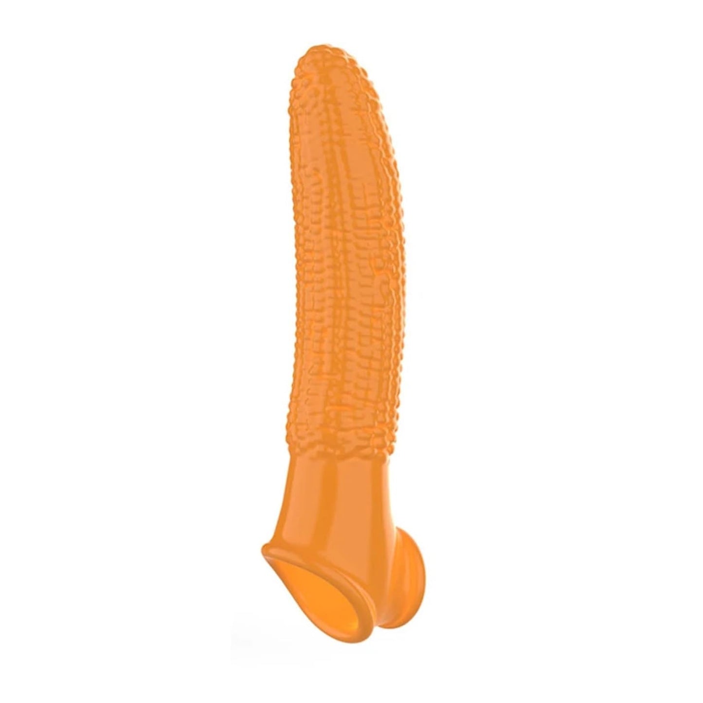 Vegetable Penis Enlargement Sleeve,Reusable Cock Enlarger Sheath,Penis Sleeve Extender Cock Sleeve Extension Sheath,Dildo Cover Adult Sex Toys For Men Delay Ejaculation,Penis Extension For Couples Sex