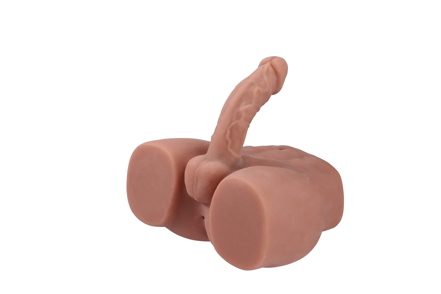 bsqipsd Adult Silicone Sex Dolls，Men's Penis Huge Dildos, Realistic Masturbator with Flexible Skin and Tight Anal Entry, Lifelike Sex Toys for Women ，Sexy Gifts for Men and Women(Brown）