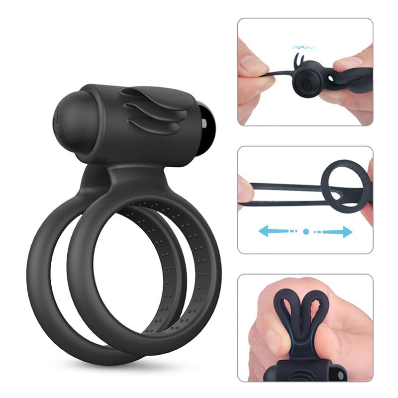 New Male Silicone Toy Adult Toys Silicone Rubber Toy for Couples Ring for Men for Games Erection Longer Harder Stronger Cock Penis Enlargement Machine Easy in Sweater Pockets